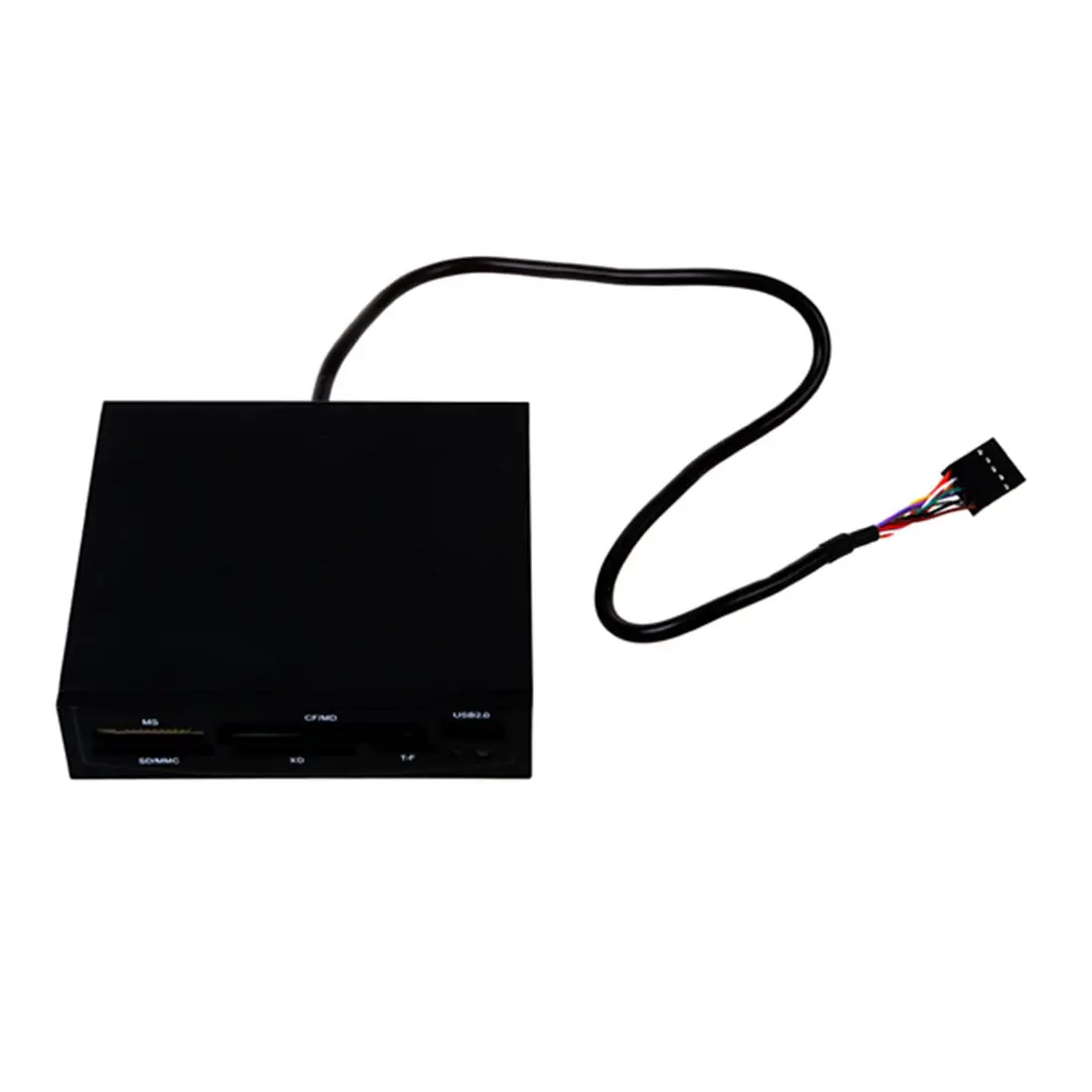 3 5 ''все в 1 Внутренний USB 2 0 кард ридер 9 контактный флэш память sd ms cf|Картридеры|
