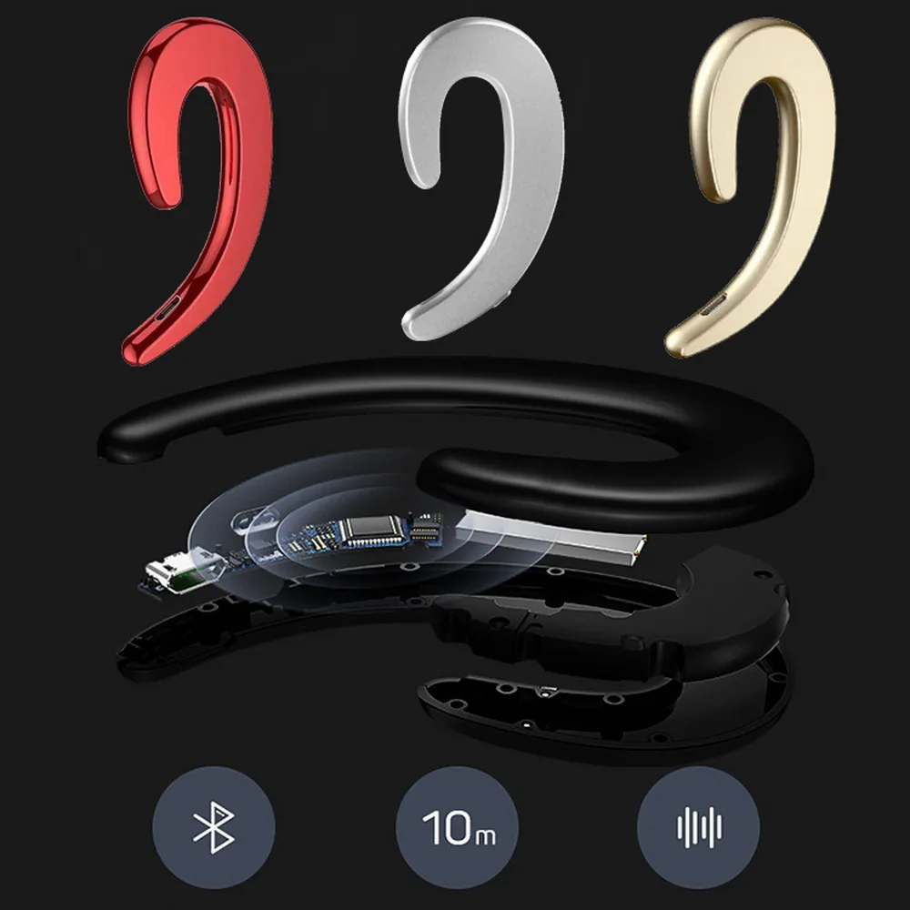 Bluetooth 4 2 стереогарнитура беспроводные наушники костной проводимости для iPhone X 8 7