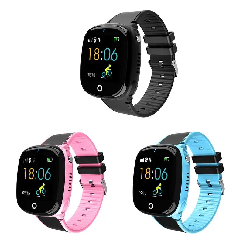 IP67 Color Screen Watch Children's Smart Watch Phone GPS Tracker Positioning IP67 Waterproof Watch For Kids