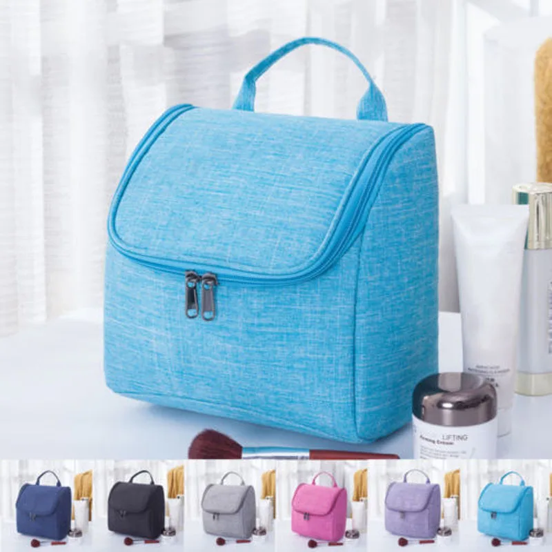 

2019 Travel Cosmetic Storage Case MakeUp Bag Hanging Organizer Pouch Toiletry