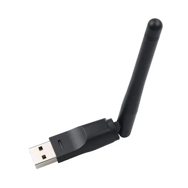 

RT 7601 Mini USB 2.0 WiFi Adapter 150Mbps Wireless LAN Network Card WiFi Receiver for PC Computer External ditable 2DBi antenna