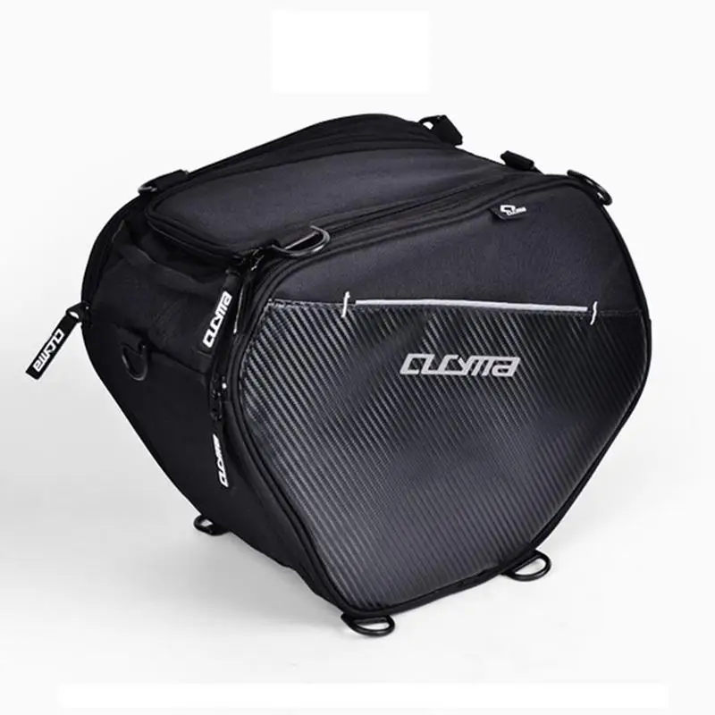 

Motorcycles Front Storage Bags 20-35L Motorbike Racing Travel Bags With Shoulder Strap Scooter Tunnel Bag