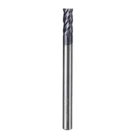 end mill 4 מיל סוף חליל Ccarbide מוצק קרביד פלדה טונגסטן קאטר End Mill 1/2/3/4/6/8/10 / 12mm כרסום (5)