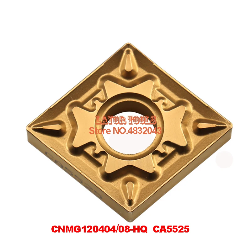 

10 шт Φ CA5525/CNMG120404-HQ CA5525, CNMG120408-HQ вставка, пена, Расточная штанга, машина,
