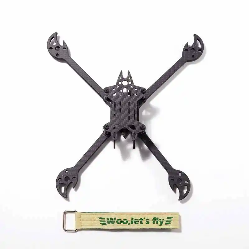 Upgrade FLYWOO вампиры 230 мм 5 дюймов FPV Гоночный комплект рамы 5 мм Arm поддерживает Foxeer Monsters Mini Pro для радиоуправляемого дрона Лидер продаж