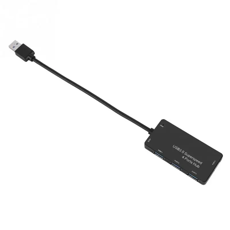 Смарт 4 портовый USB3.0 концентратор одновременное зарядное устройство Быстрая