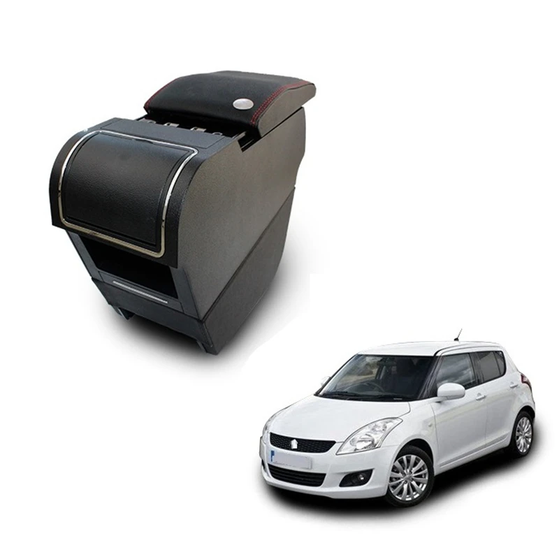 

Auto Decoration Car-styling Car Arm Rest Decorative Modification Modified Automovil Automobiles Armrest Box FOR Suzuki Swift
