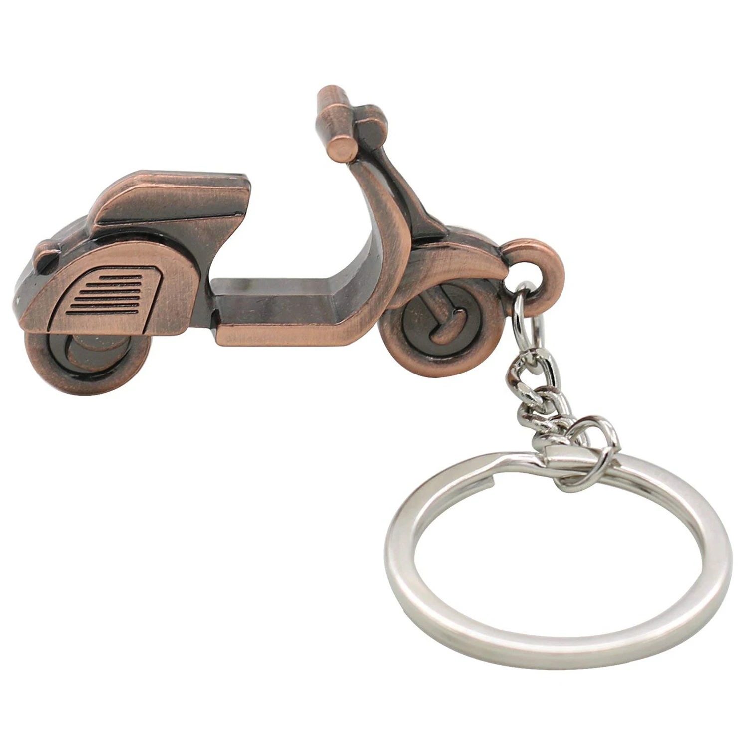 

Men's Gift Motorcycle design Pendant Charm Key Chain Key Fob Key Ring Solid Alloy (Scooter)