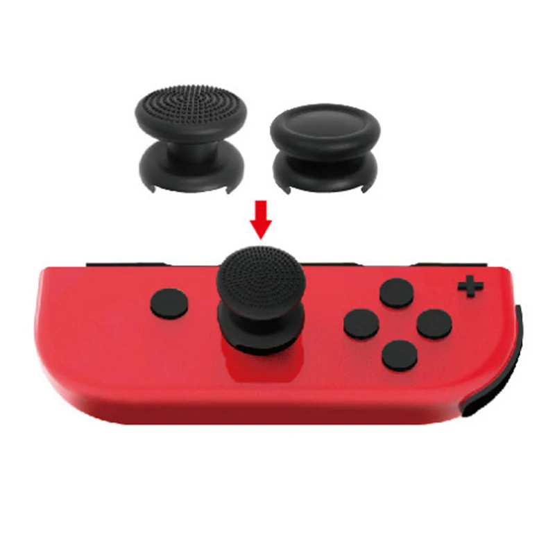 4 шт. силиконовая защитная накладка джойстик Крышка для nintendo Switch Joy Con