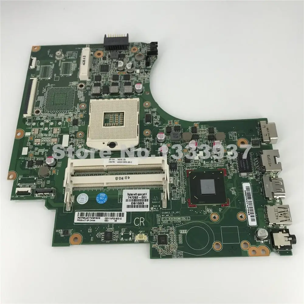 Материнская плата 747262-501 749341-501 для ноутбука HP Pavilion 14-D 240 246 G2 SLJ8E HM76 | Компьютеры и
