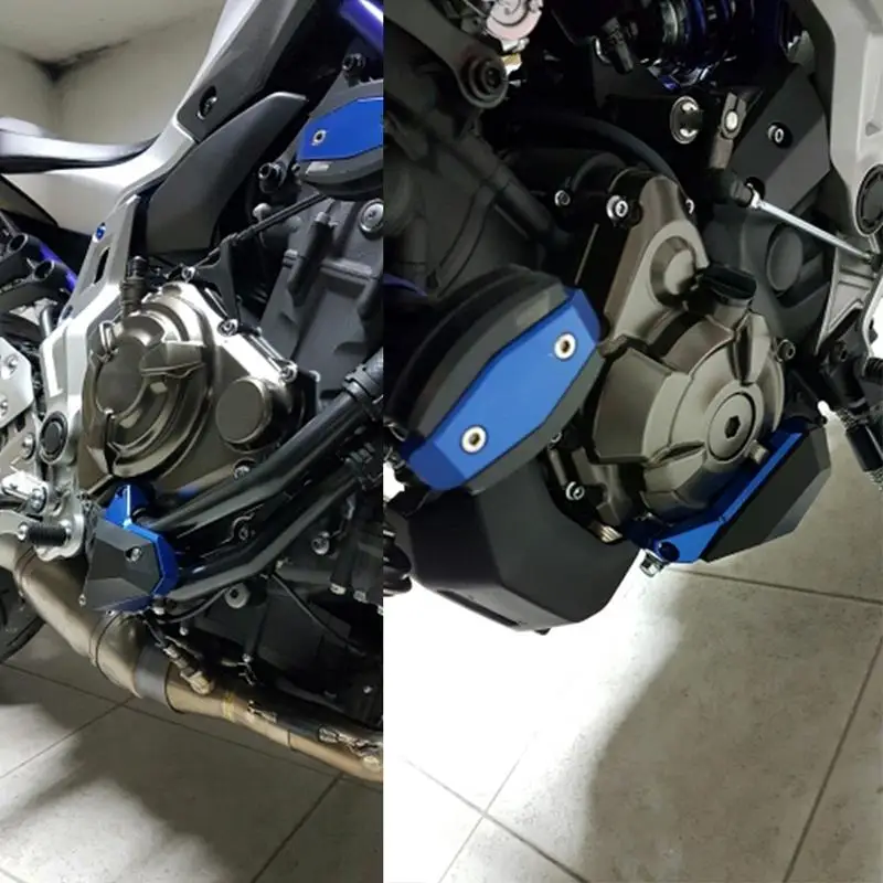 Защитный чехол слайдер для двигателя мотоцикла защитный Yamaha Mt 07 Fz 2014 2015 2016 2017 Mt07