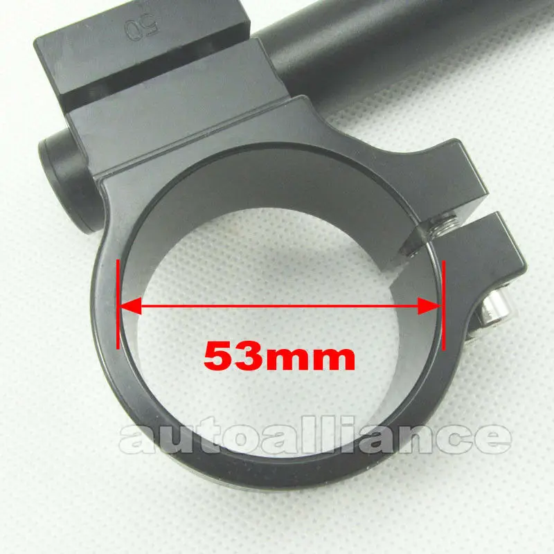 Мотоциклетный 53 мм Rise 30 CNC Clip Ons + 7/8 &quotРуль Для Ducati 748 916 996 998 749 999 848 1098 1198 StreetFighter