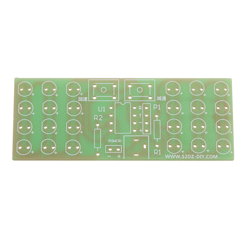  LEORY DIY 5V Two Color LED Thunderbolt Flash Kit Teaching Kit Alarm Lamp Circuit - 32985318658