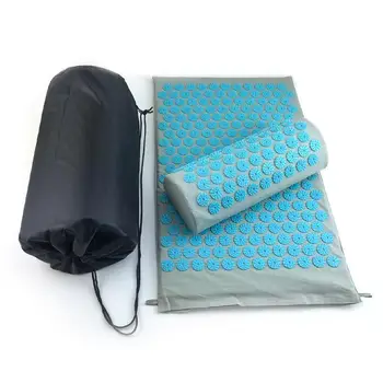 

Acupressure Massager Mat Relaxation Relief Stress Tension Body Yoga Mat Spike Relieve Stress Pain Cushion Set Dropshipping