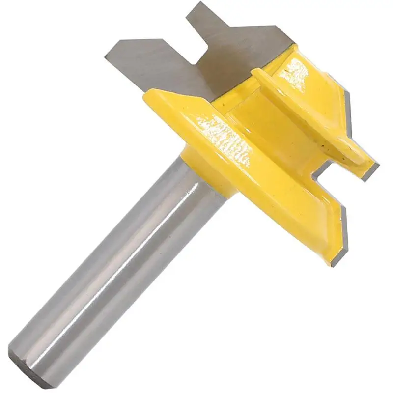Woodworker Lock Miter Router Bit 45 Degree Width 8*1-1/2 Woodworking Drill Bit 8mm Shank Tenon Cutter Woodwork Milling Cutters Woodworker Lock Miter Router Bit 45 Degree Width 8*1-1/2 Woodworking Drill Bit 8mm Shank Tenon Cutter Woodwork Milling Cutters