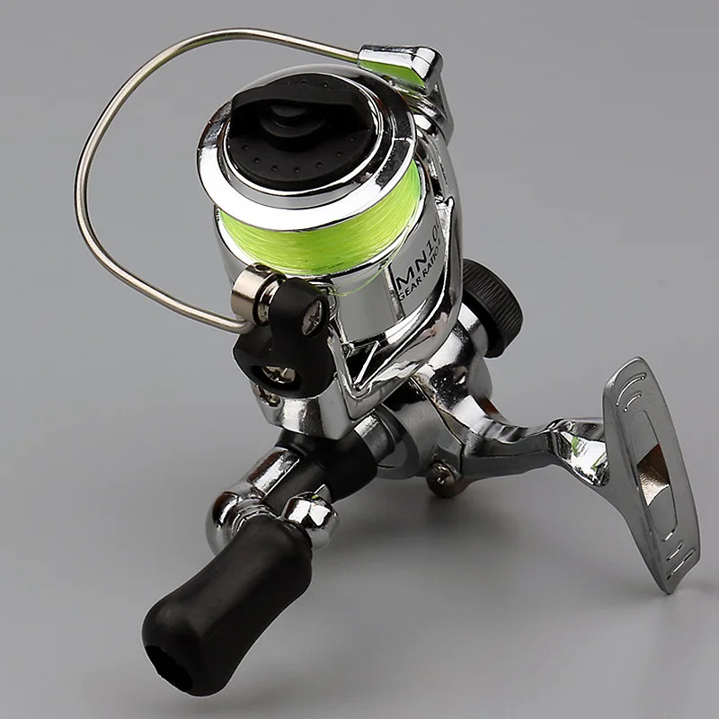 Mini 100 Pocket Spinning Fishing Reel Fishing Tackle Small Spinning Reel 4.3:1 Metal Wheel Pesca Small Reel Mini 100 Pocket Spinning Fishing Reel Fishing Tackle Small Spinning Reel 4.3:1 Metal Wheel Pesca Small Reel