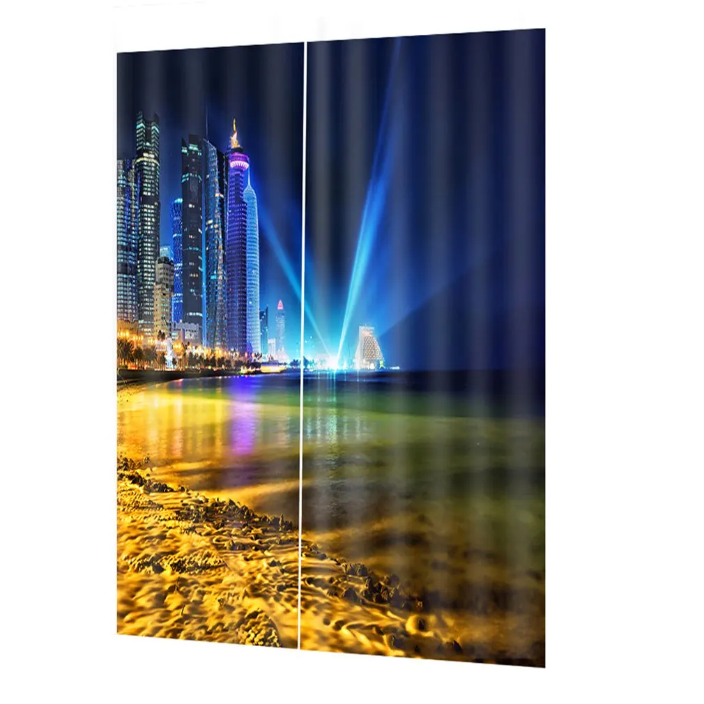 

2 Panels Sheer Curtains Voile Windows Curtains for Bedroom Kitchen DZ0413 Blackout Curtain Grommet Curtains