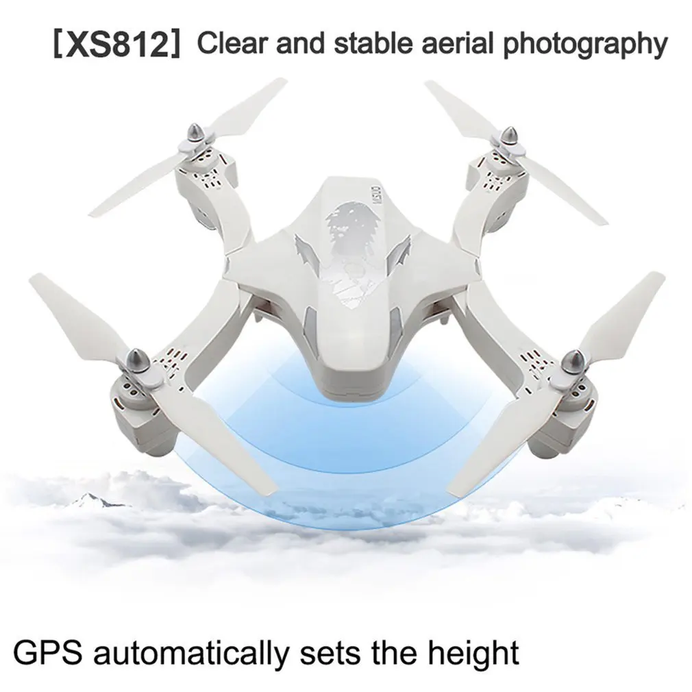 Xs811 Радиоуправляемый Дрон с камерой Hd Wifi Fpv высота удержания ключа возврата вертолет 2,4 г пульт дистанционного управления Квадрокоптер