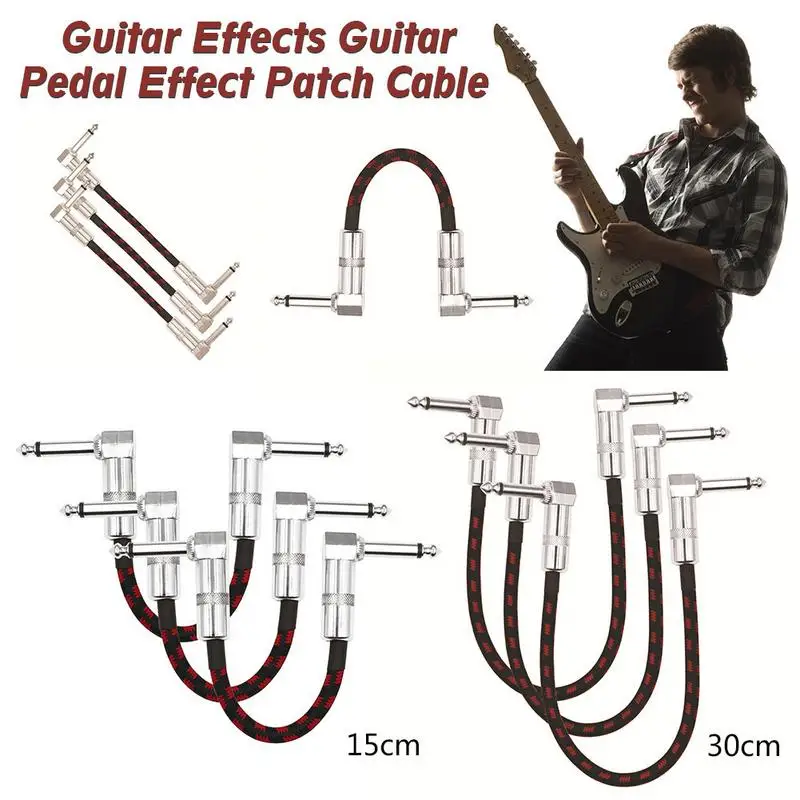 

15cm 30cm Guitar Pedal Patch Cable Guitar Pedal Effect Pedal Effects Guitar Effects Guitar Pedal Effect Patch Cable Wire