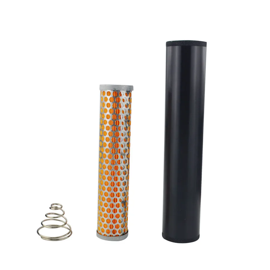 

Low Profile Fuel Filter Aluminum 1/2-28" 1/2" for Napa 4003 WIX 24003 With 4004 filter cartridge element and spring