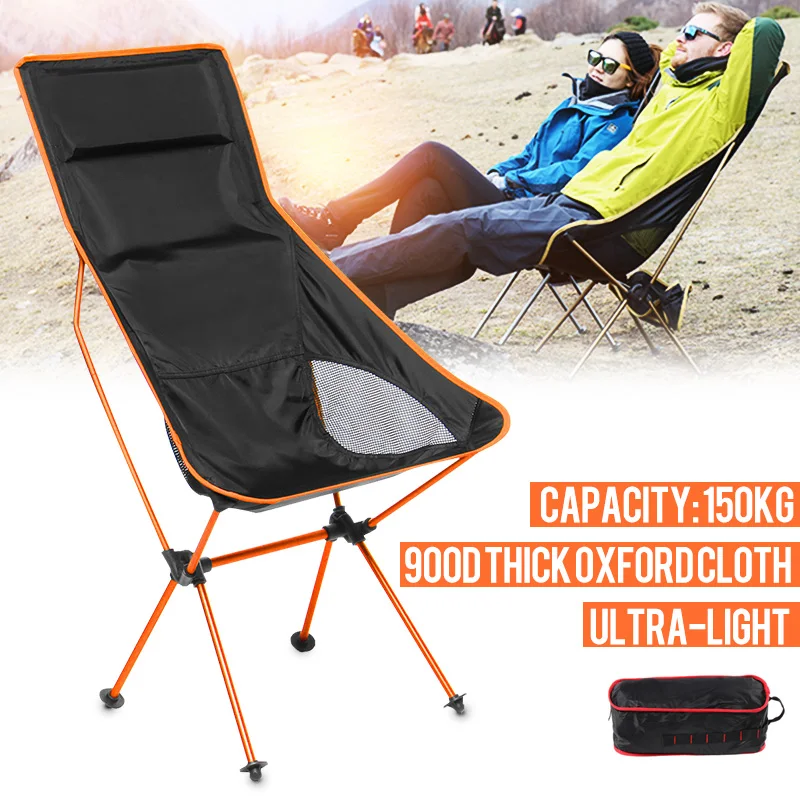 

Capacity 150KG Portable Fishing Chair Seat Stool Aluminum Alloy Chair for Fishing Outdoor Camping Leisure Picnic Beach Chair