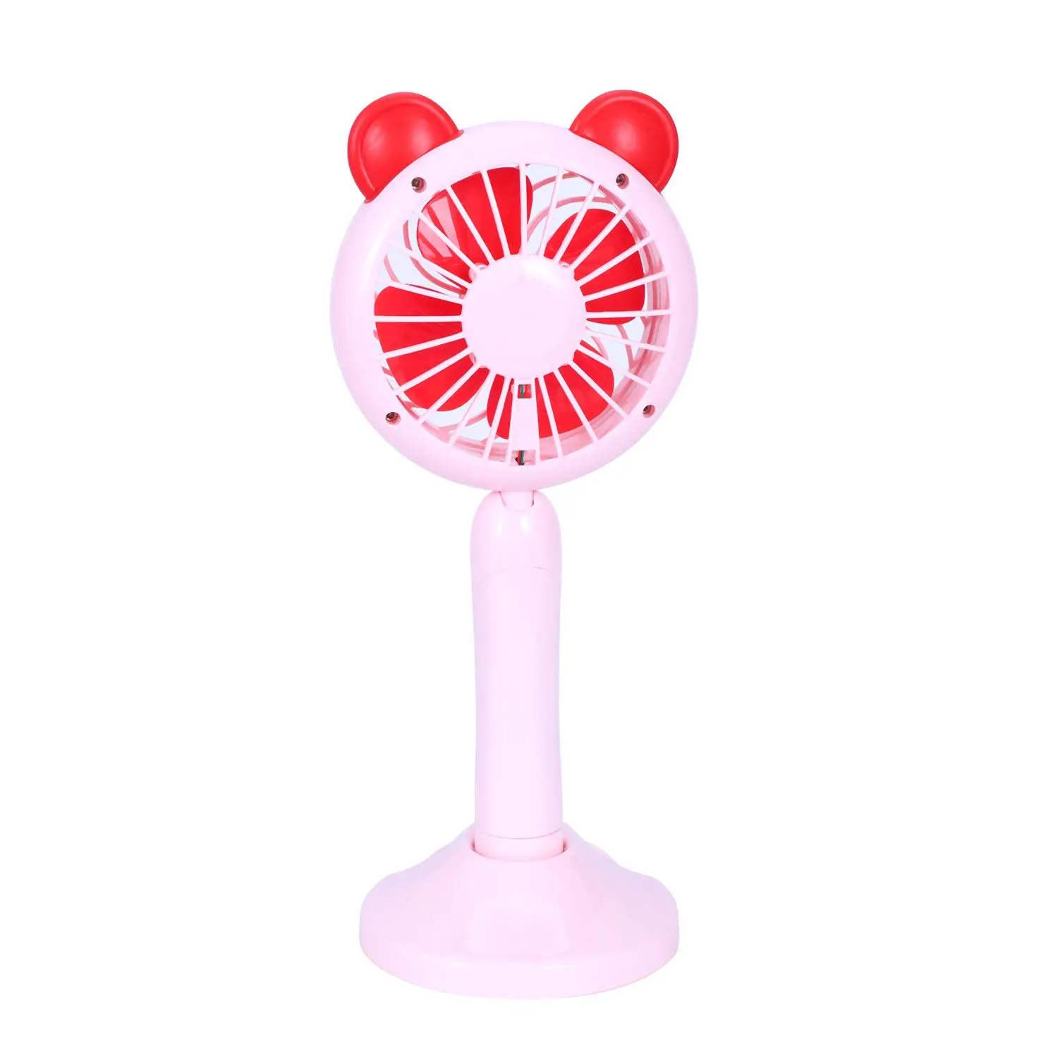 

Super Cute Multifunction Portable Phone Selfie LED Ring Light USB Charger Fan For Hot Summer Phone Holder