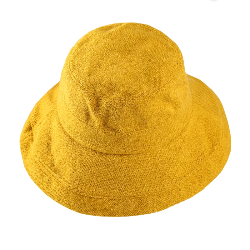

Fisherman Hat Woman Japanese Spring Summer Travel Tide All-match Sunhat Fashion Bucket Hats Knit Cap Adjustable