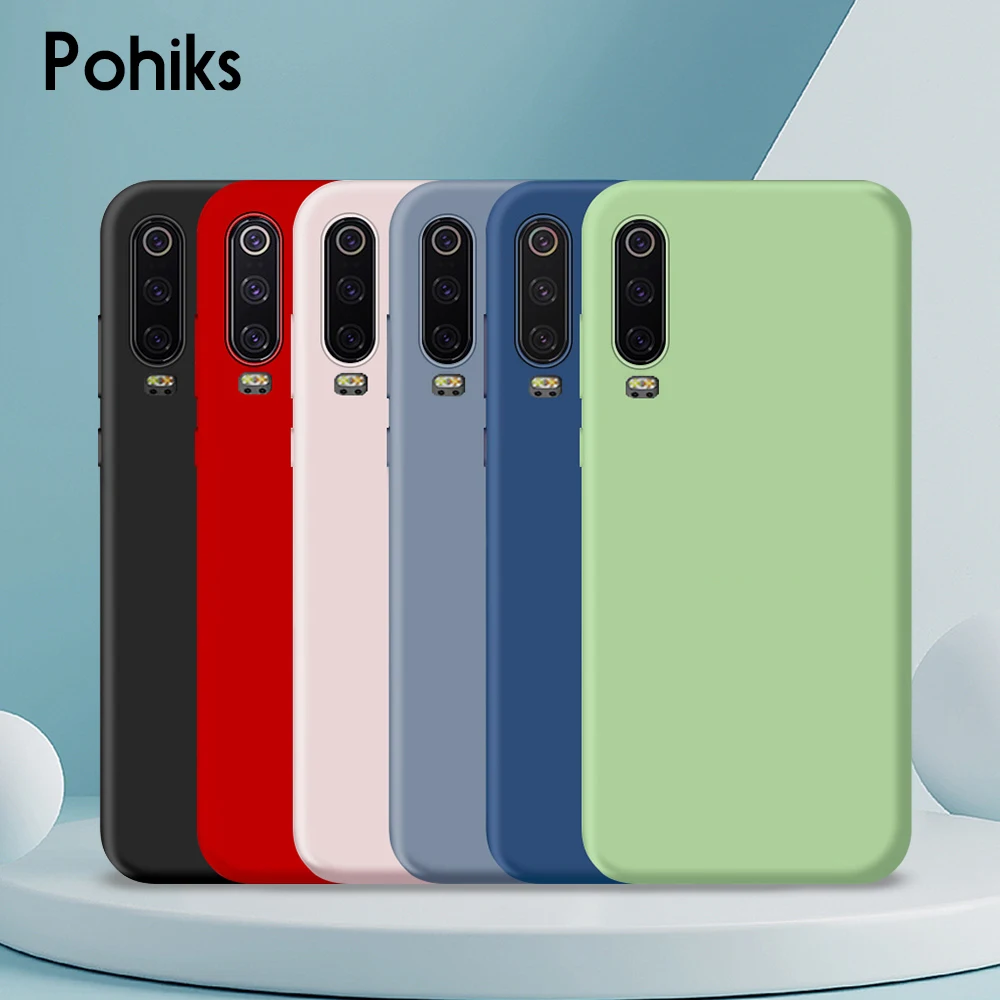 

Pohiks Shockproof Ultra-thin Soft Silicone Case for Huawei P20 P30 Pro Lite Colorful Back Cover Capa For Huawei P30 P20 lite Pro