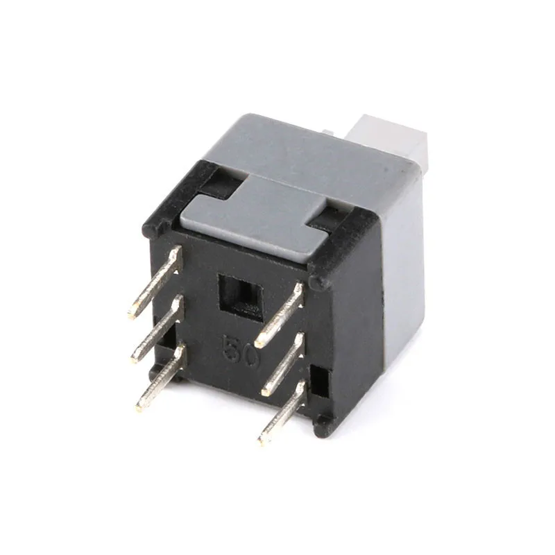 20Pcs Latching 7x7mm Mini Tactile Push Button Switch On-Off DIP-6pins Multicolor 20Pcs Latching 7x7mm Mini Tactile Push Button Switch On-Off DIP-6pins Multicolor