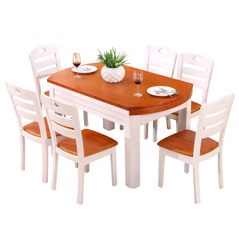 Redonda Langer A Manger Moderne Room Eettafel Tavolo Set Juego De Vintage Wooden Mesa Comedor Bureau Desk Tablo Dining Table