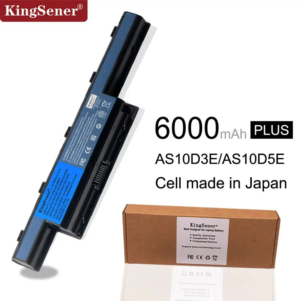 Продажа KingSener Новый AS10D3E ноутбук Батарея для acer AS10D31 AS10D41 AS10D51 AS10D61 AS10D71 AS10D73 AS10D75 AS10D5E AS10D81 4741G 5741