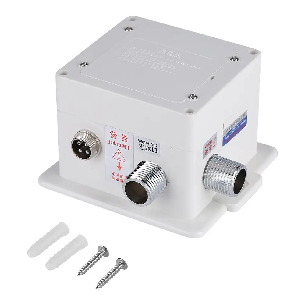 

New Automatic Infrared Sensor Faucet Kitchen Bathroom Sink Water Tap with Control Box without Battery