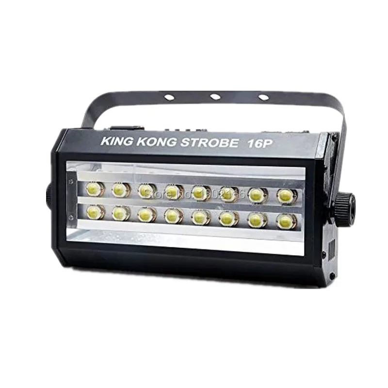  Disco DJ 400W LED Strobe Light 2X8P 16p DMX512/Auto/Sound Control 400W White LED Flash Light Strobo