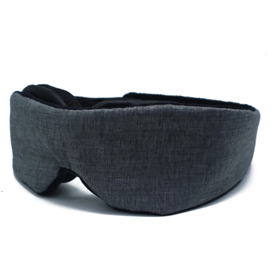 

3D Sleeping Eye Mask Adjustable Block Out Light Eye Cover Patch Breathable Travel Rest Sleeping Aid Eye Mask Blindfold Sleeping