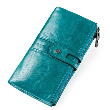 

2020 Fashion Women's Men Wallet Genuine Leather Long Cowhide Hand Take Package Ladies Clutch Bags With Phone Holder Card Holder