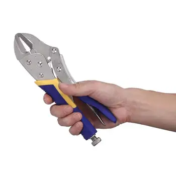 

Locking Pliers Carbon Steel Non Slip Straight Jaw Pliers Locking Grips Forceps Clamp Woodworking Clips Hand Tools