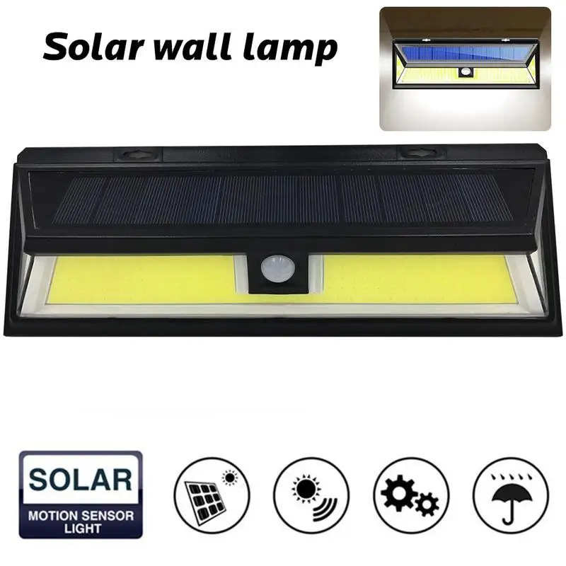 

LED Outdoor COB Solar Wall Lamp Waterproof Sensor Light Solar Street Light Solar Garden Light
