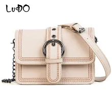 LUCDO, модные женские маленькие сумки на цепочке, сумки с клапаном, известный бренд, дизайнерская сумка, женская сумка-мессенджер, женская сумка через плечо, мини-сумка, Bolsa