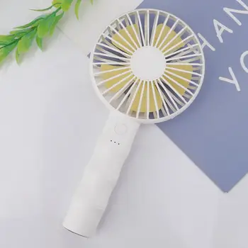 

USB Fan Mini Portable Dual Blade Desk Super Mute Laptop Cooler Small Fan Office Desktop Fan Cooling Gadgets Hot