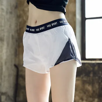 

Motion Leisure Time Shorts Woman False Two Paper Speed Do Ventilation Training Run Bodybuilding Tight Woman