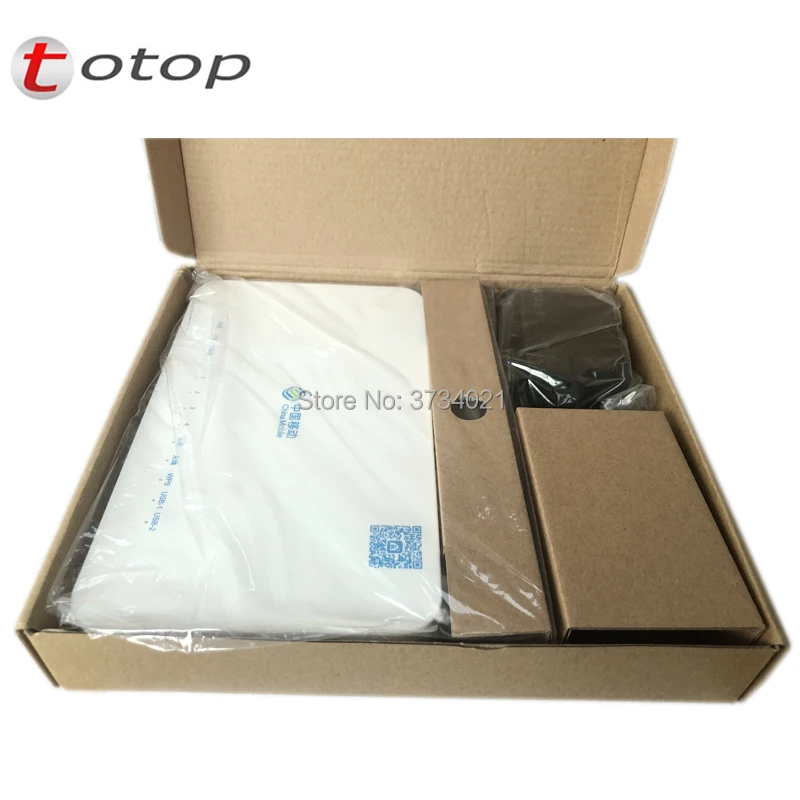 Бесплатная доставка ZTE F673A V2 GPON ONU ONT 4GE + USB TEL WIFI с китайским логотипом мобильного