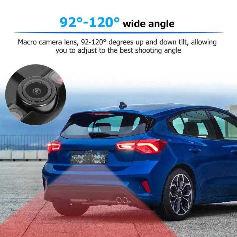 

VODOOL EU Car DVR Vehicle Camera Car License Plate Frame Rear View Camera IR Night Vision Reversing Parking Camera