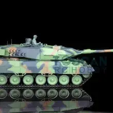 Henglong 1/16 6,0 материнская плата инфракрасный бой пластик Leopard2A6 р/у Танк 3889 Вт/360 револьверная отдача ствола вращения