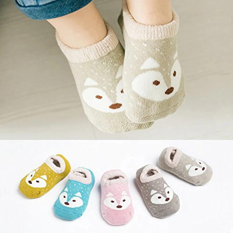 5 pairs of anti slip baby socks children socks first socks small