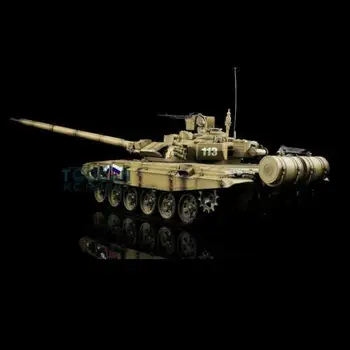 

Henglong 1/16 6.0 Infrared Combat System Plastic Russia T90 RTR RC Tank 3938 360 Turret Steel Gearbox TH12996