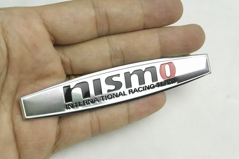 2 шт. автомобильные Алюминиевые наклейки Nismo|Наклейки на автомобиль| |