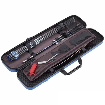 

New Hot Recurve Bow Arrow Storage Case Recurve Bow Hard Case Arrow Hard Holder - Brown