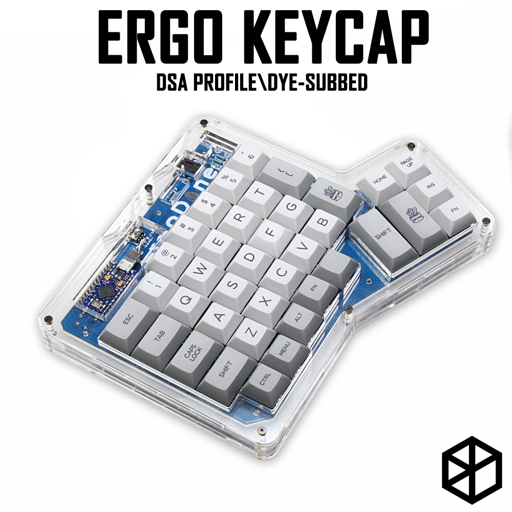 Dsa ergodox ergo pbt dye subbed keycaps для пользовательских механических клавиатур Infinity ErgoDox