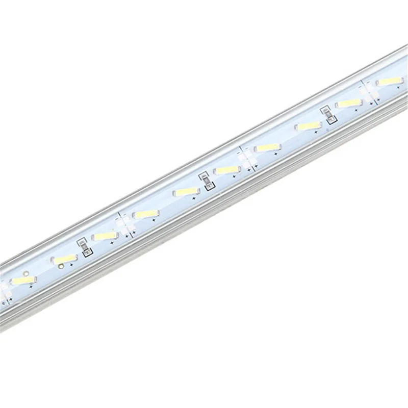 CLAITE светодиодный светильник для бара DC 12 В 50 см 9 Вт 1800lm SMD 7020 водонепроницаемый IP44 36 светодиодный светильник с жесткой полосой для кухни
