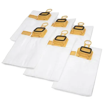 

6 Pieces Nonwoven Fabric Vacuum Cleaner Bags, Vacuum Cleaner Bags For Vorwerk Kobold VK 140 And VK 150